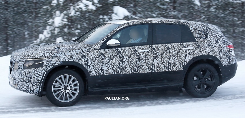 SPIED: Mercedes-Benz EQ C wearing production body 766942