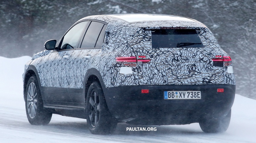 SPIED: Mercedes-Benz EQ C wearing production body 766946