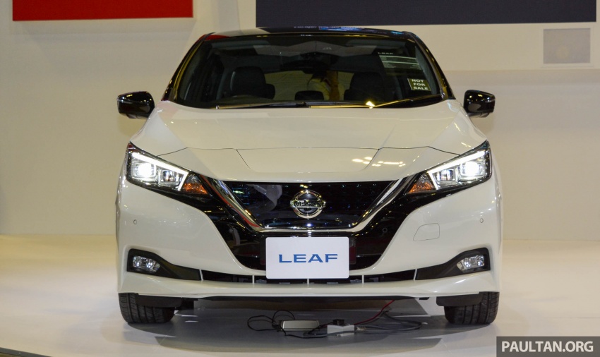 GALLERY: 2018 Nissan Leaf seen at Singapore show 762043