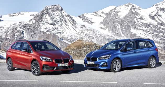 BMW 2 Series Active Tourer, Gran Tourer facelifted