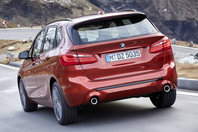 BMW 2 Series Active Tourer, Gran Tourer facelifted