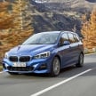 BMW 2 Series Active Tourer, Gran Tourer facelifted