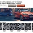 BMW 2 Series Active Tourer, Gran Tourer facelifted
