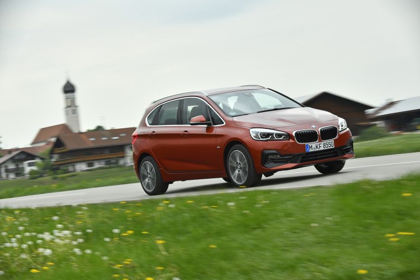 BMW 2 Series Active Tourer, Gran Tourer facelifted 819089