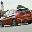 BMW 2 Series Active Tourer, Gran Tourer facelifted