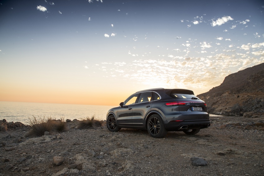 Porsche Cayenne 2018 dipertontonkan di Malaysia 771013