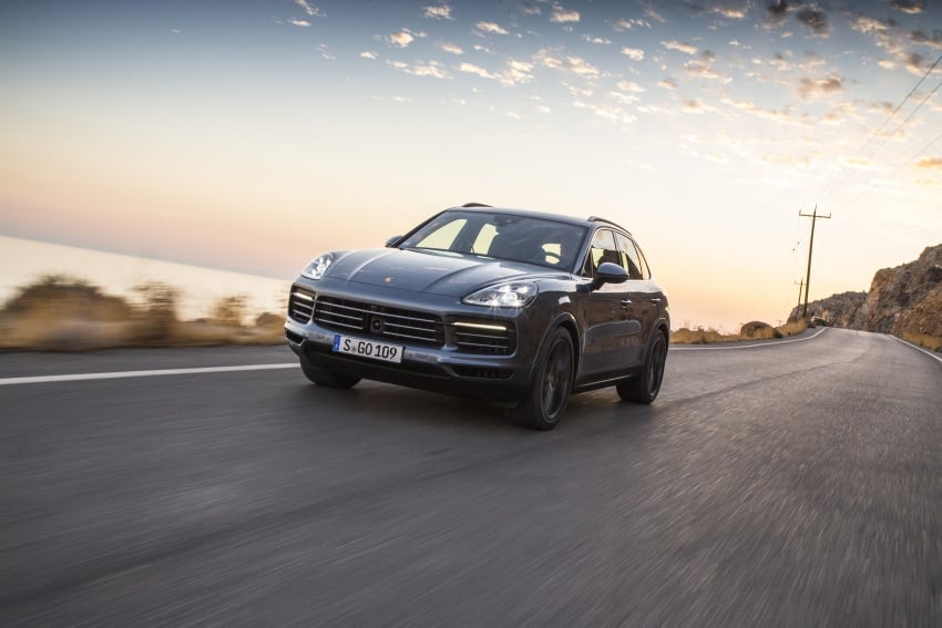 Porsche Cayenne 2018 dipertontonkan di Malaysia 771014