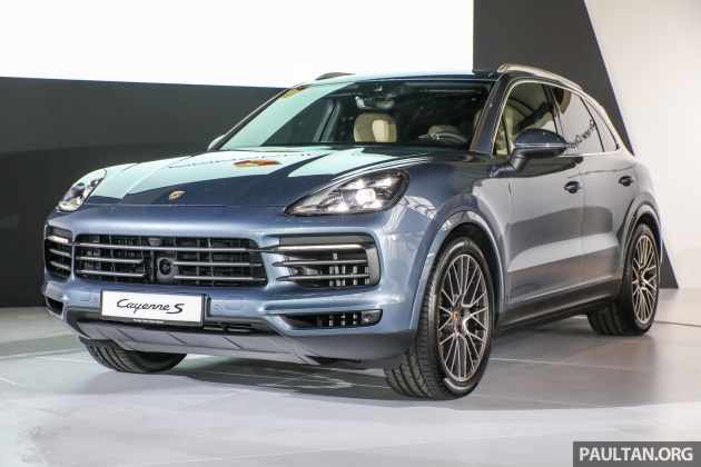 Porsche Cayenne 2018 dipertontonkan di Malaysia