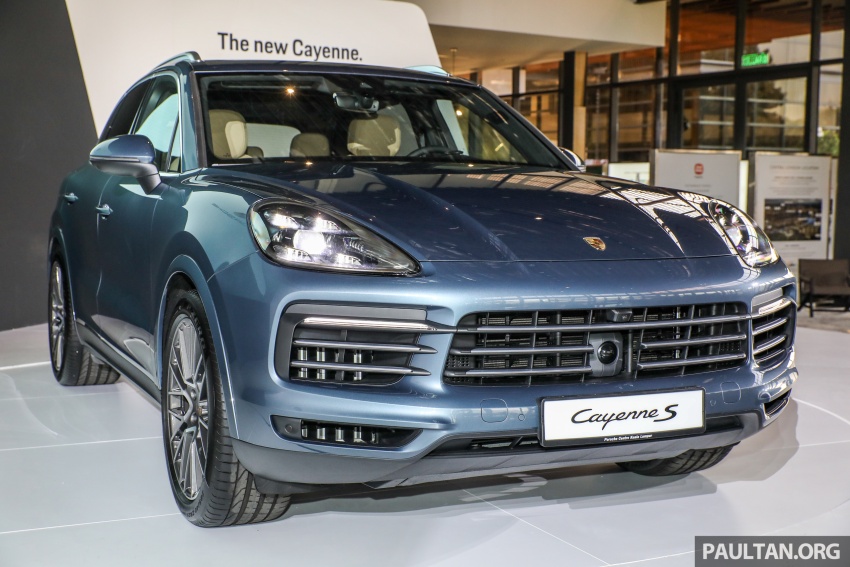 2018 Porsche Cayenne officially previewed in Malaysia 771053