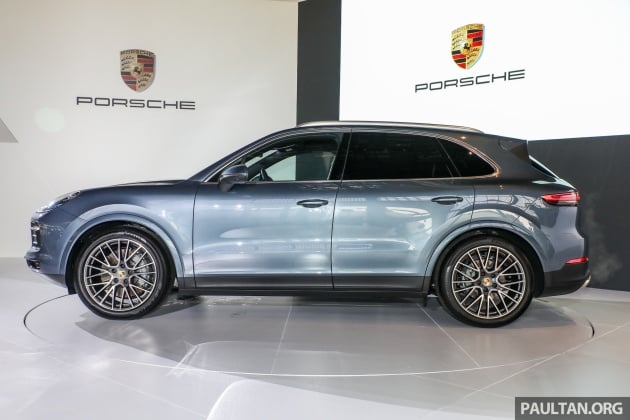 Porsche Cayenne 2018 dipertontonkan di Malaysia