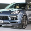 Porsche Cayenne 2018 dipertontonkan di Malaysia