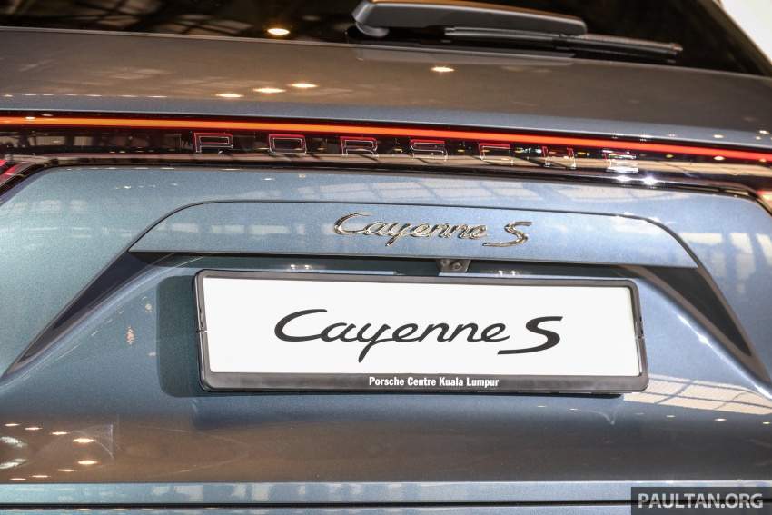 Porsche Cayenne 2018 dipertontonkan di Malaysia 771142