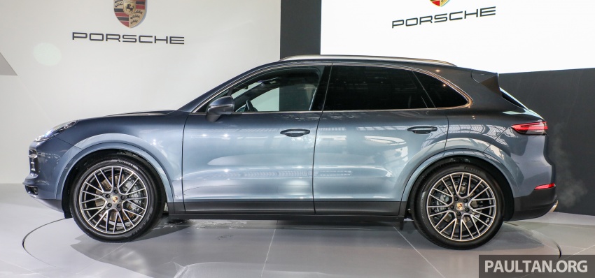 Porsche Cayenne 2018 dipertontonkan di Malaysia 771120