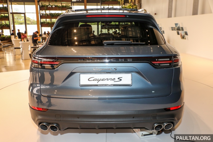 Porsche Cayenne 2018 dipertontonkan di Malaysia 771122
