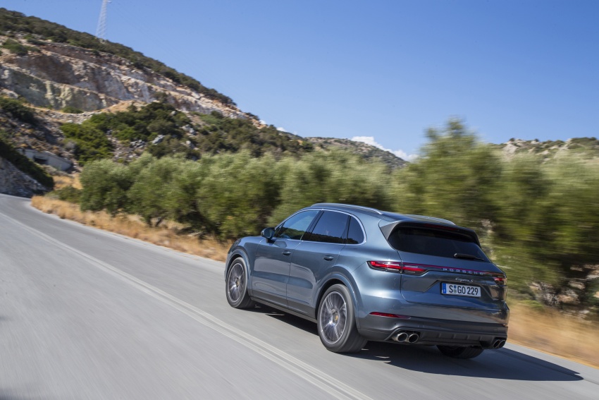 Porsche Cayenne 2018 dipertontonkan di Malaysia 771033