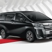 2018 Toyota Alphard, Vellfire facelift appear on UMWT website weeks after Japan debut – open for booking