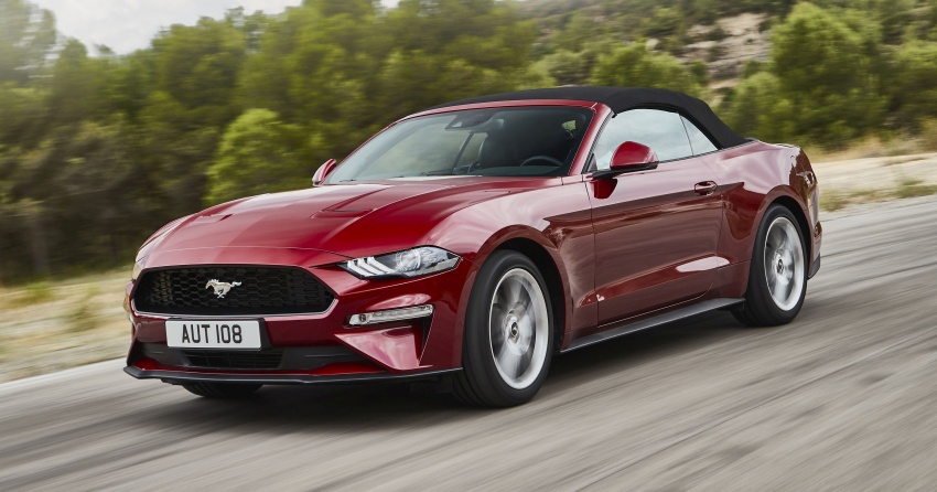 2018 Ford Mustang facelift – Australian debut mid-year 778706
