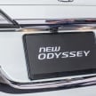 2018 Honda Odyssey facelift launched in Malaysia – now with Honda Sensing; priced at RM254,800