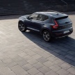 Volvo perkenal XC40 T3 -Drive-E 1.5 liter turbo, tiga-silinder 156 hp/265 Nm- bersama pakej Inscription