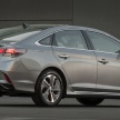 2018 Hyundai Sonata Hybrid, Plug-in Hybrid facelift revealed – 43 km EV driving, over 1,000 km range