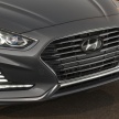 2018 Hyundai Sonata Hybrid, Plug-in Hybrid facelift revealed – 43 km EV driving, over 1,000 km range