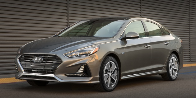 2018 Hyundai Sonata Hybrid, Plug-in Hybrid facelift revealed – 43 km EV driving, over 1,000 km range