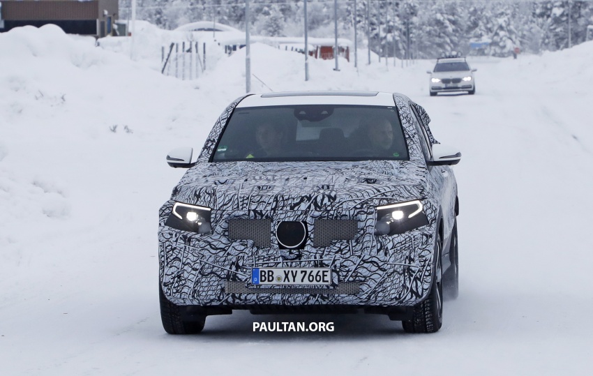 SPYSHOTS: Mercedes-Benz EQ C seen testing again 777608