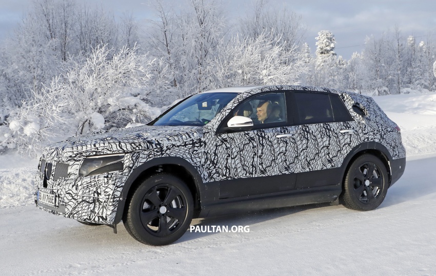 SPYSHOTS: Mercedes-Benz EQ C seen testing again 777621
