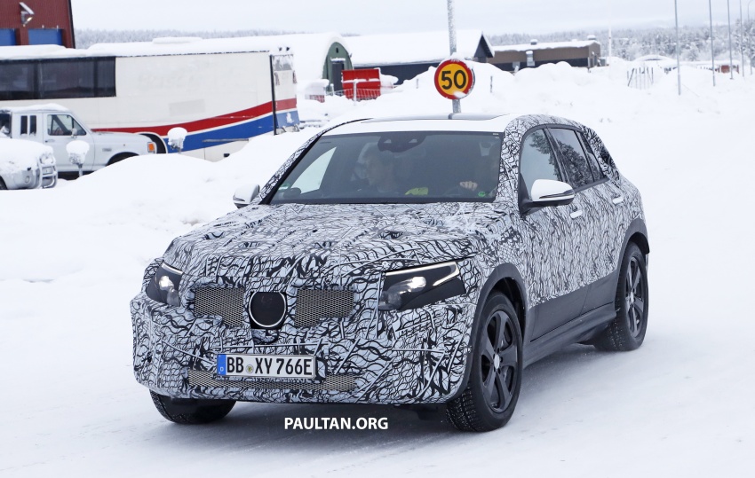 SPYSHOTS: Mercedes-Benz EQ C seen testing again 777610