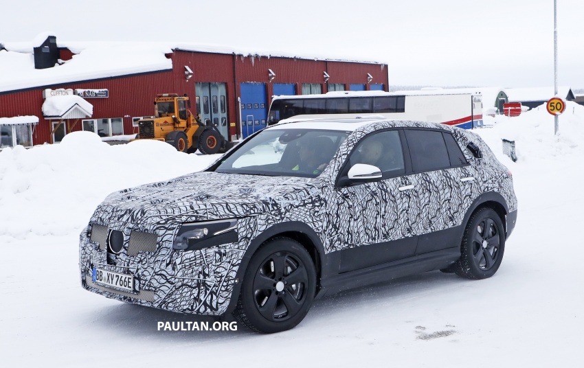 SPYSHOTS: Mercedes-Benz EQ C seen testing again 777611