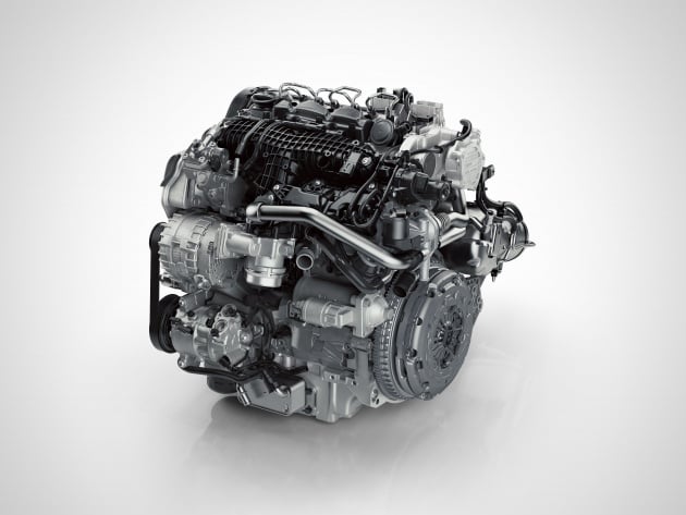Volvo perkenal XC40 T3 -Drive-E 1.5 liter turbo, tiga-silinder 156 hp/265 Nm- bersama pakej Inscription
