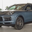 2018 Porsche Cayenne makes regional debut in M’sia