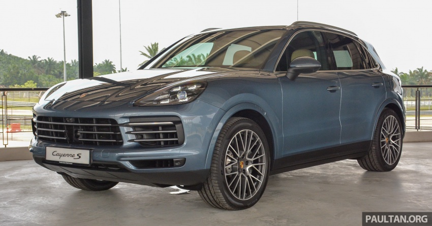 Porsche Cayenne 2018 ditampilkan lagi di Malaysia 791816