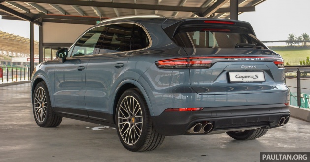 Porsche Cayenne 2018 ditampilkan lagi di Malaysia