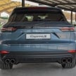 Porsche Cayenne 2018 ditampilkan lagi di Malaysia