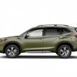 2019 Subaru Forester unveiled – more space, more technology, new 2.5 litre direct-injected boxer engine