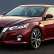 Nissan Altima 2019 – Teana generasi baharu tampil dengan enjin turbo nisbah mampatan bervariasi