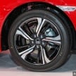 Bangkok 2018: Honda Civic Red Hatchback and Sedan