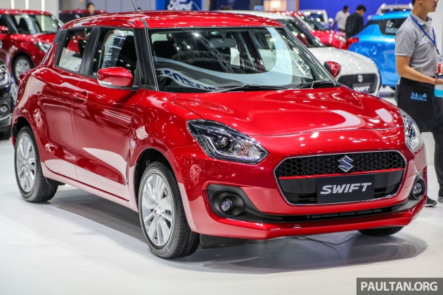 Bangkok 2018: New Suzuki Swift – 1.2L Thai eco car