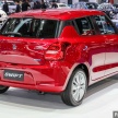 Bangkok 2018: New Suzuki Swift – 1.2L Thai eco car