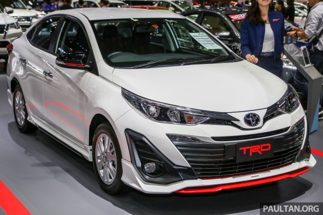 Bangkok 2018: Toyota Yaris Ativ TRD, future Vios TRD
