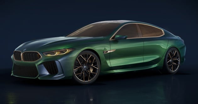 BMW Concept M8 Gran Coupe previews new four-door