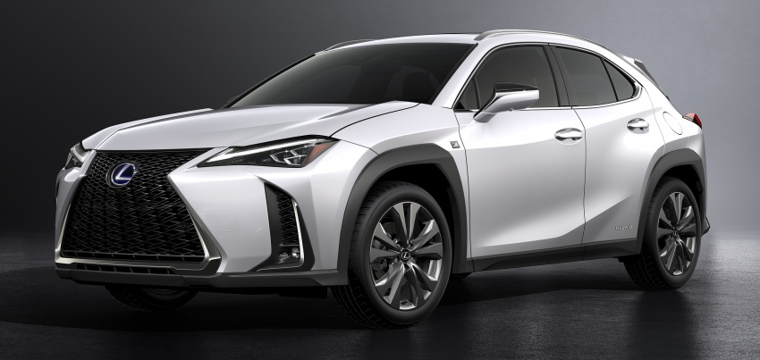 2019 Lexus UX SUV – slots under NX, 2.0 NA, hybrid 787166