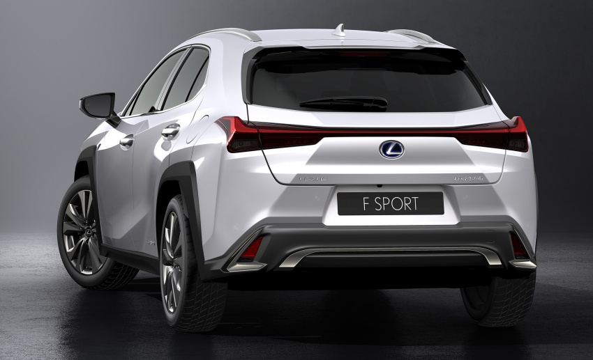 2019 Lexus UX SUV – slots under NX, 2.0 NA, hybrid 787165