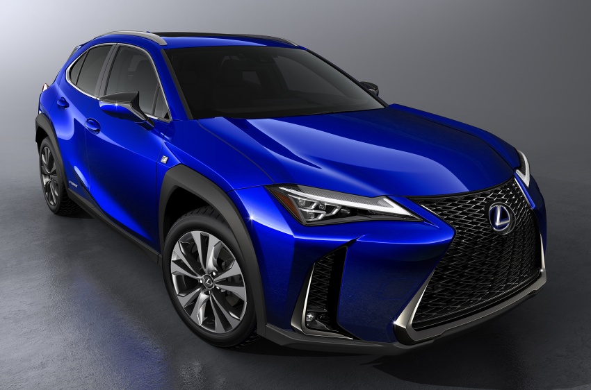 2019 Lexus UX SUV – slots under NX, 2.0 NA, hybrid 787128