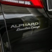 Toyota Alphard & Vellfire 2020 sudah boleh ditempah – RM383k-RM465k; kini dengan Toyota Safety Sense