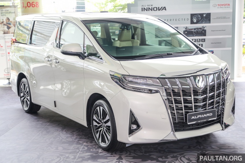 GALLERY: Toyota Alphard, Vellfire facelift previewed – full specifications, equipment detailed, RM351k-541k 792502