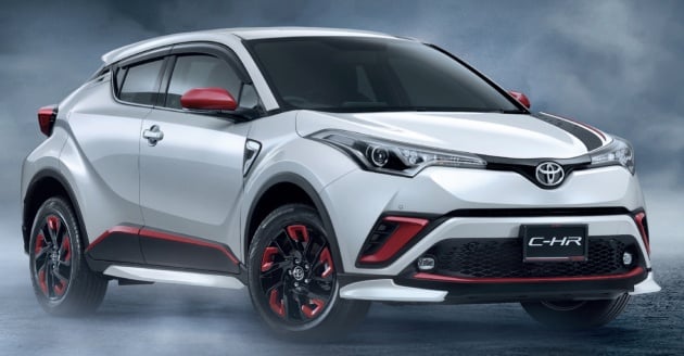 Toyota C-HR gets big range of accessories in Thailand