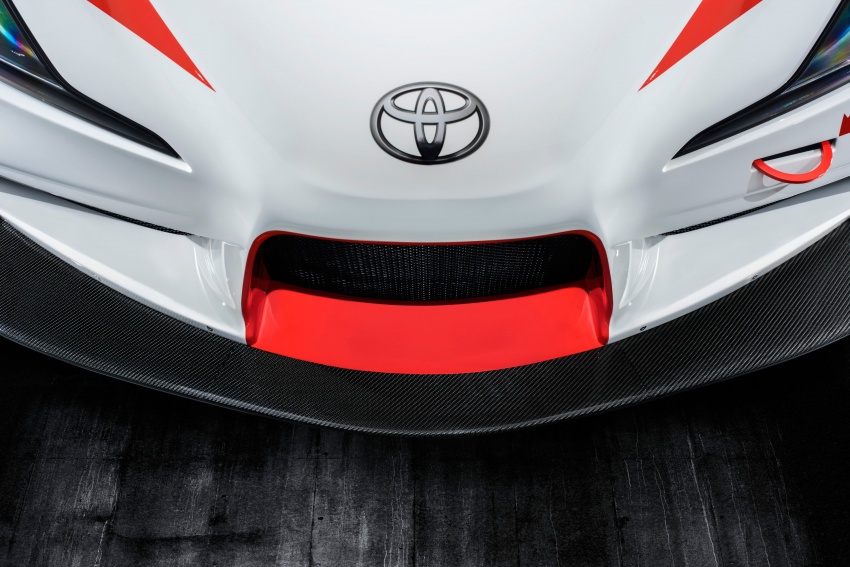 Toyota Supra generasi baharu dalam konsep model perlumbaan sebenar didedahkan di Geneva 2018 786873