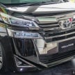 Toyota Alphard, Vellfire facelift on sale, RM351k-541k